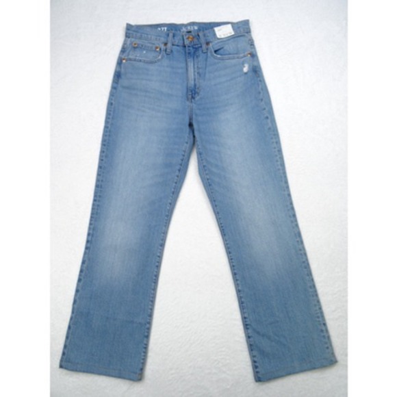 J.CREW Denim - J Crew Jeans Womens Size 27 T Blue Denim Slim Boyfriend High Rise Stretch NWT
